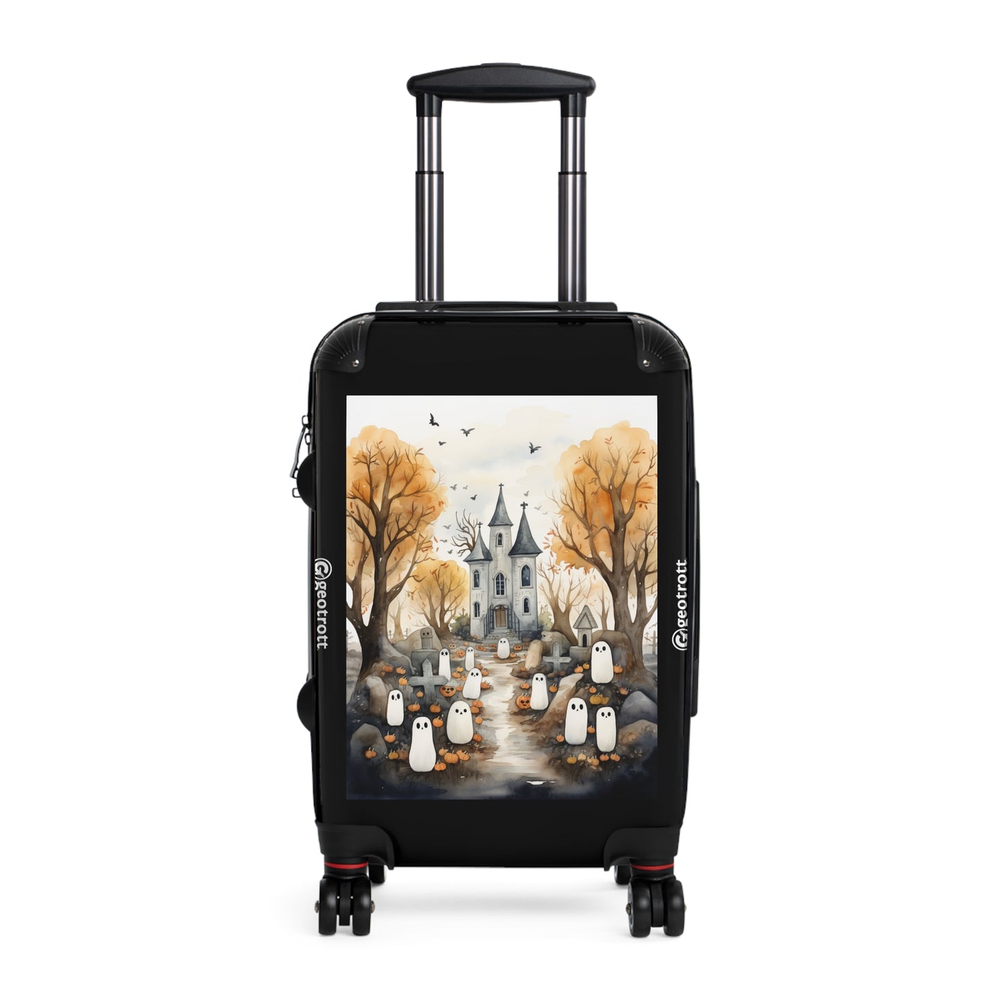 THE Watercolor illustration of a graveyard with friendl 7710e372 34b2 4853 8da9 922a9e416b62 3