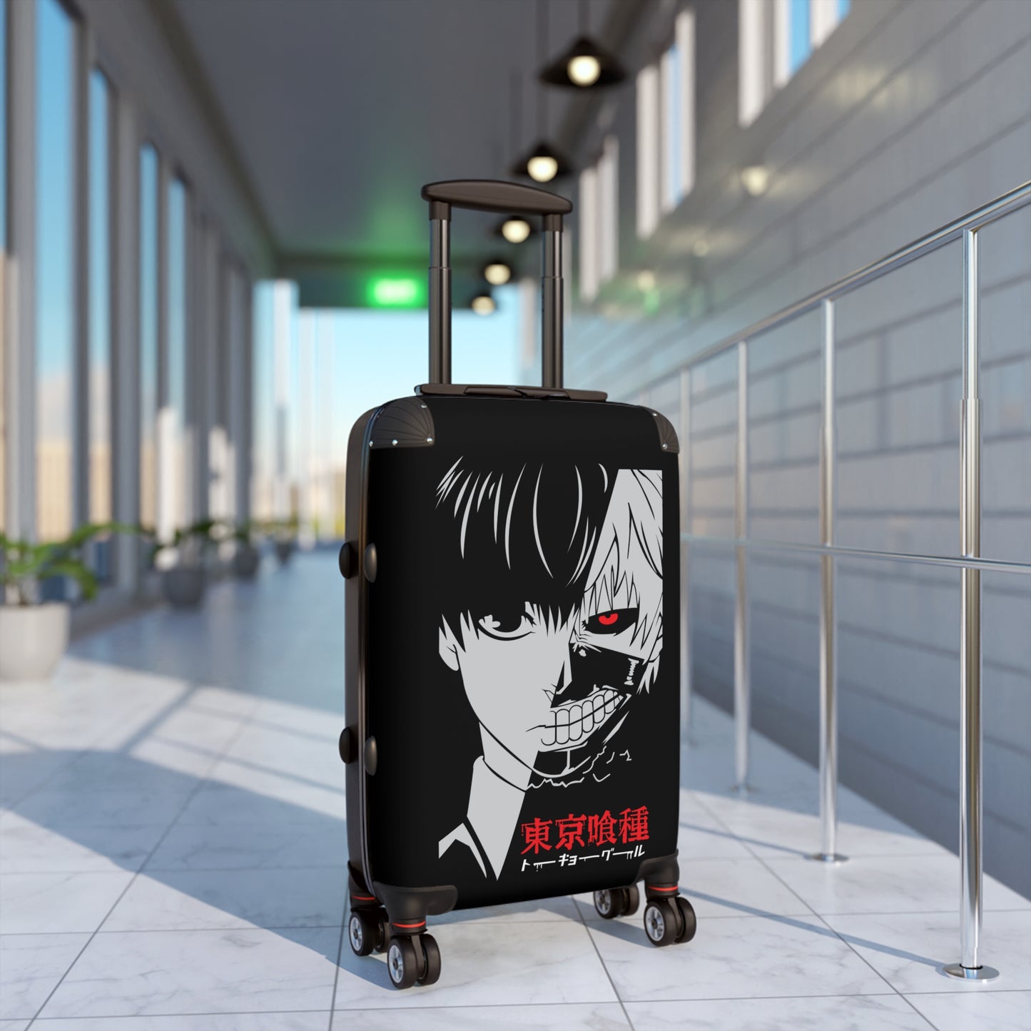 Haunting Gaze: Tokyo Ghoul Fan Art, Anime Horror Character Portrait