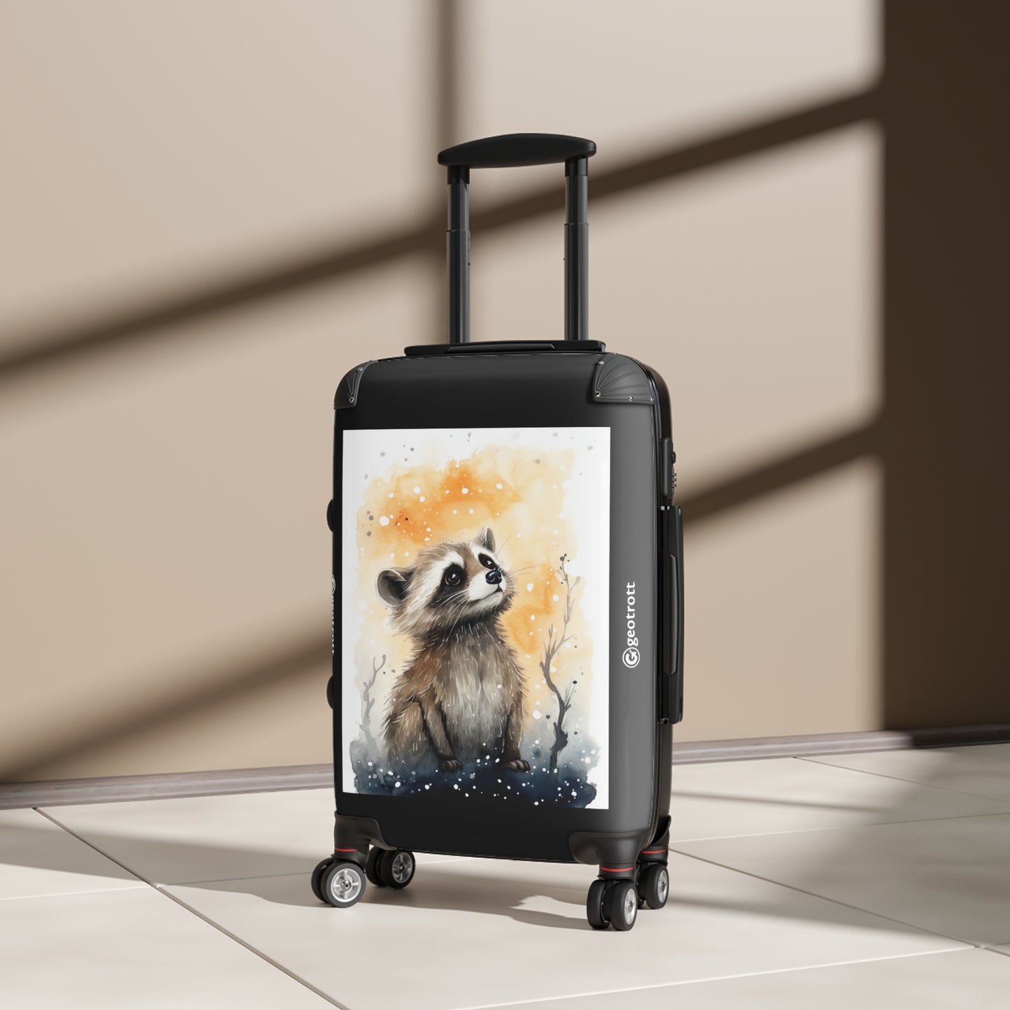 THE Watercolor illustration of a young raccoon gazing a d9d25173 b20a 4582 8d48 4cfc785e3355 1