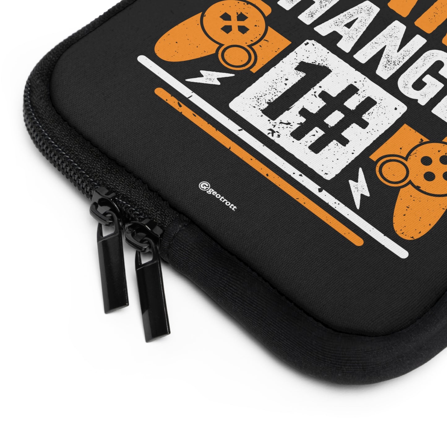 Be the Game Changer Number One Gamer Gaming Lightweight Smooth Neoprene Laptop Sleeve