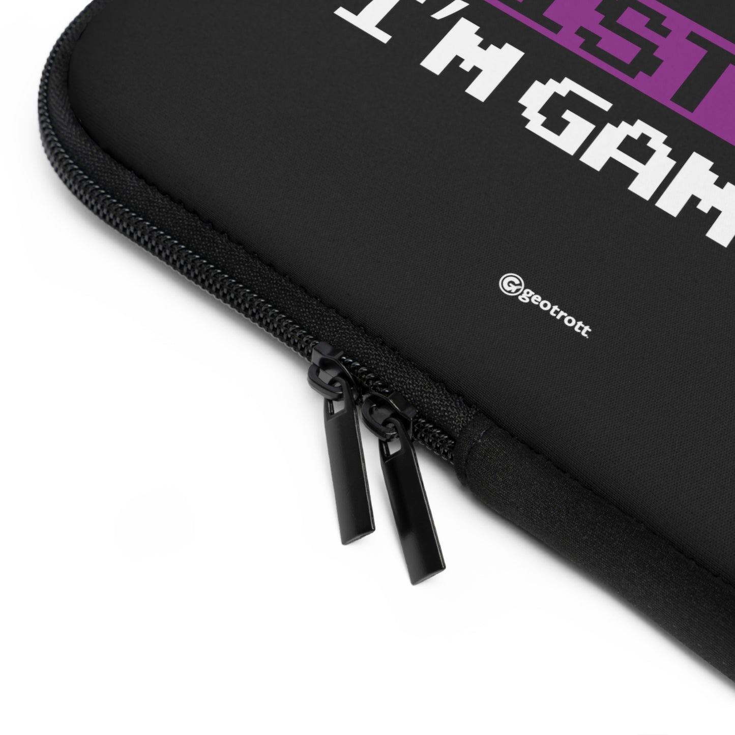 Don'T Disturb I'M Gaming Gamer Gaming Lightweight Smooth Neoprene Laptop Sleeve