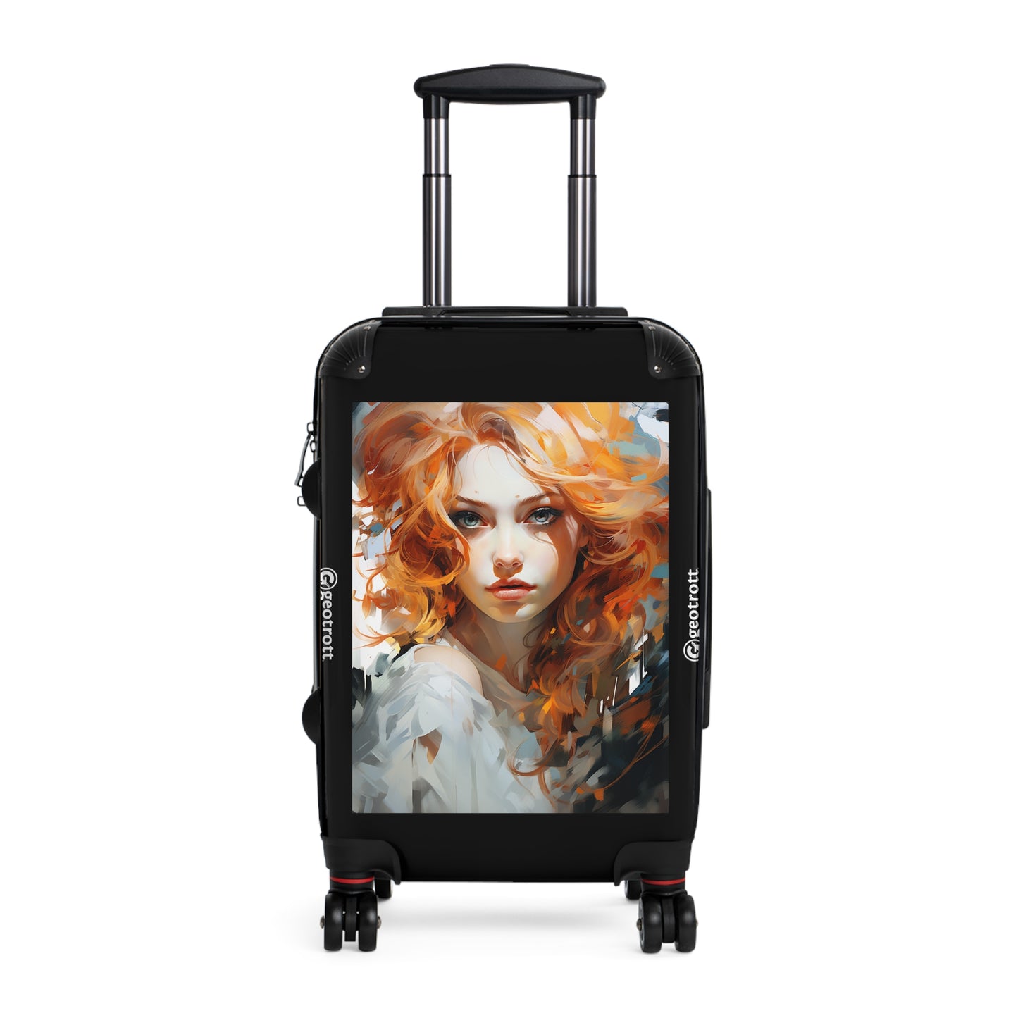 THE t shirt design an orange haired woman is painted in c8ac1b25 296b 42cc 9a3e 6b5838943965 0