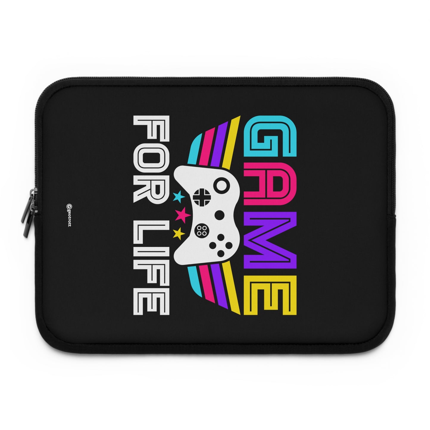 Game For Life Gamer Gaming Lightweight Smooth Neoprene Laptop Sleeve