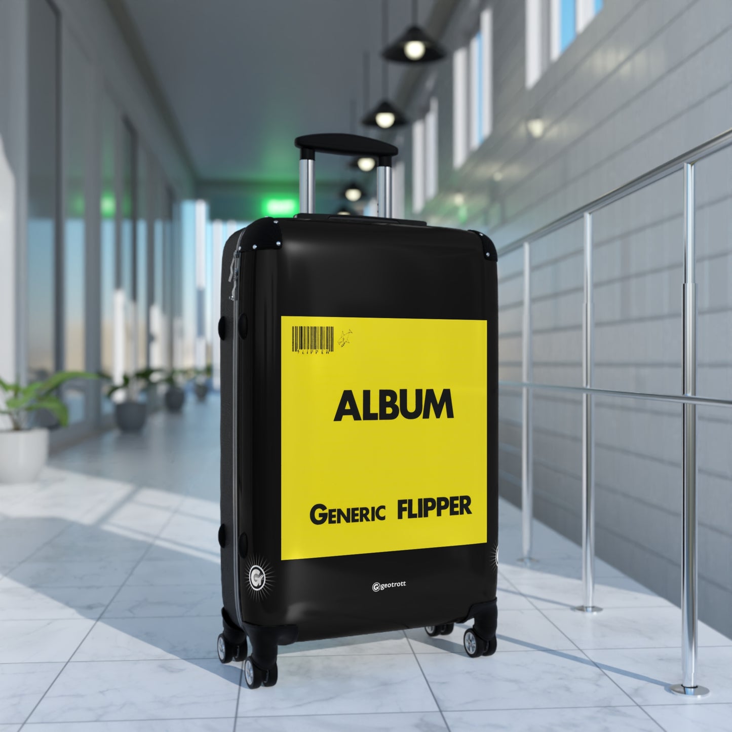 Flipper Generic Album Flipper 1982 Luggage Bag Rolling Suitcase Spinner