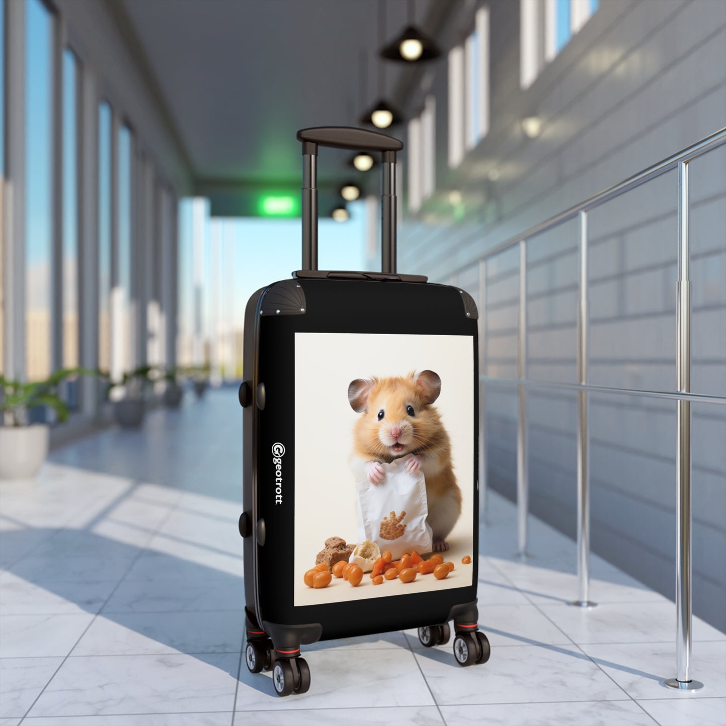 THE Watercolor illustration of a tiny hamster sneaking e481e2e3 d581 4eba 82ae 7152a984d562 3