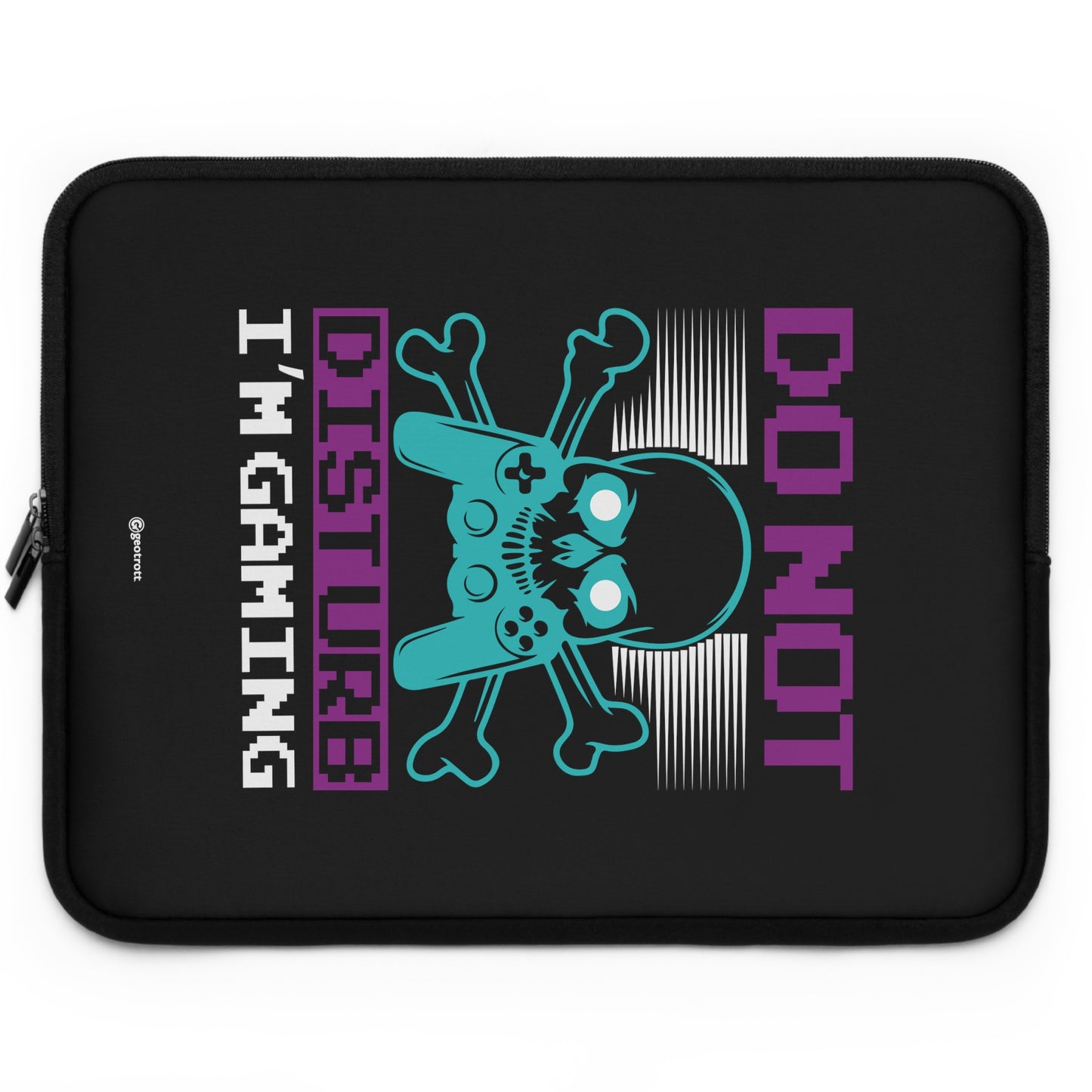 Don'T Disturb I'M Gaming Gamer Gaming Lightweight Smooth Neoprene Laptop Sleeve
