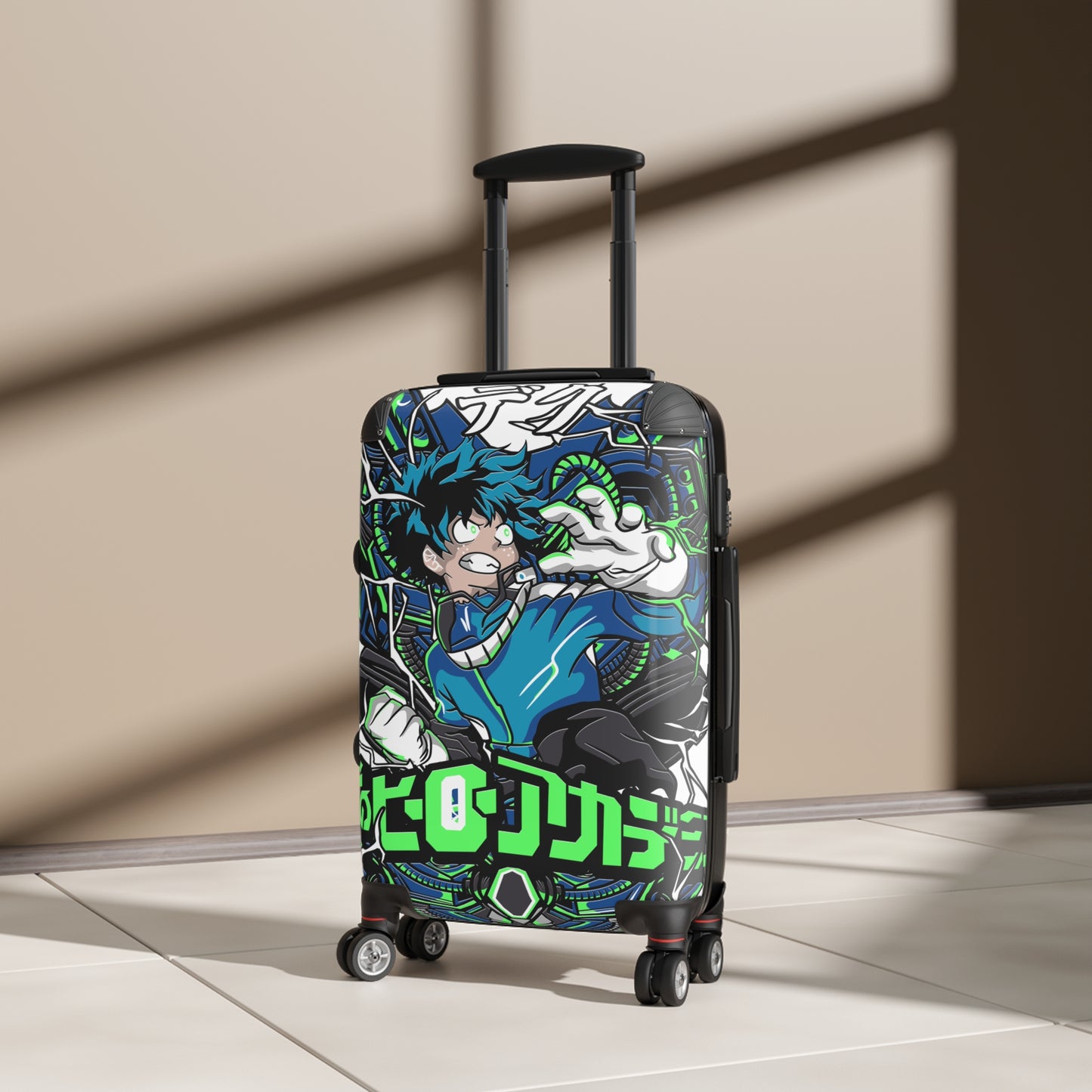 Electrifying Hero: My Hero Academia Fan Art, Anime-Style Character Illustration