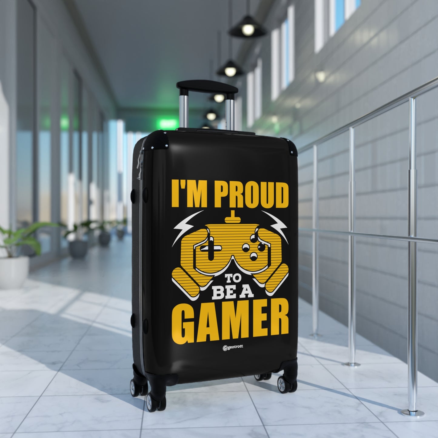 I'M Proud To Be A Gamer Gaming Suitcase