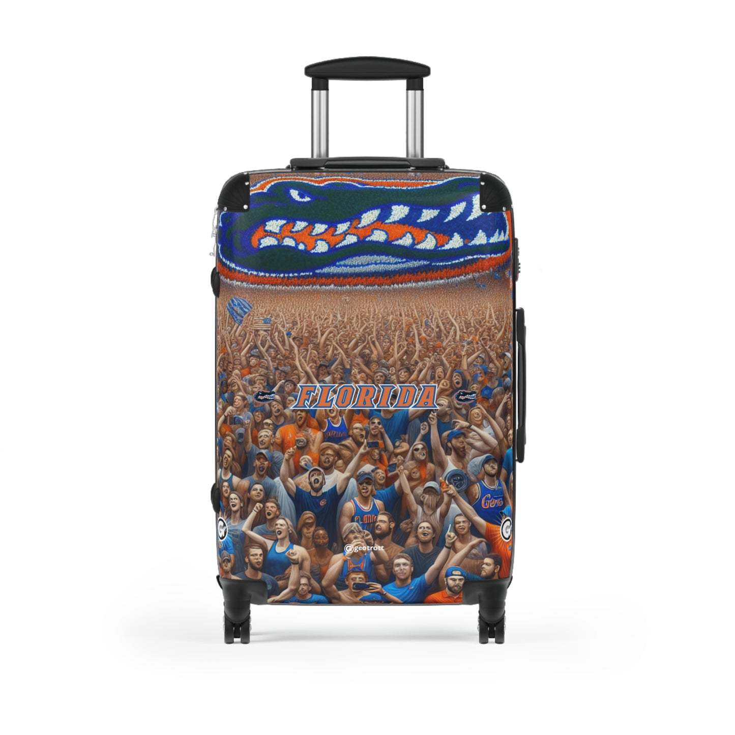 Florida Gators College Team Luggage Bag Rolling Suitcase Spinner
