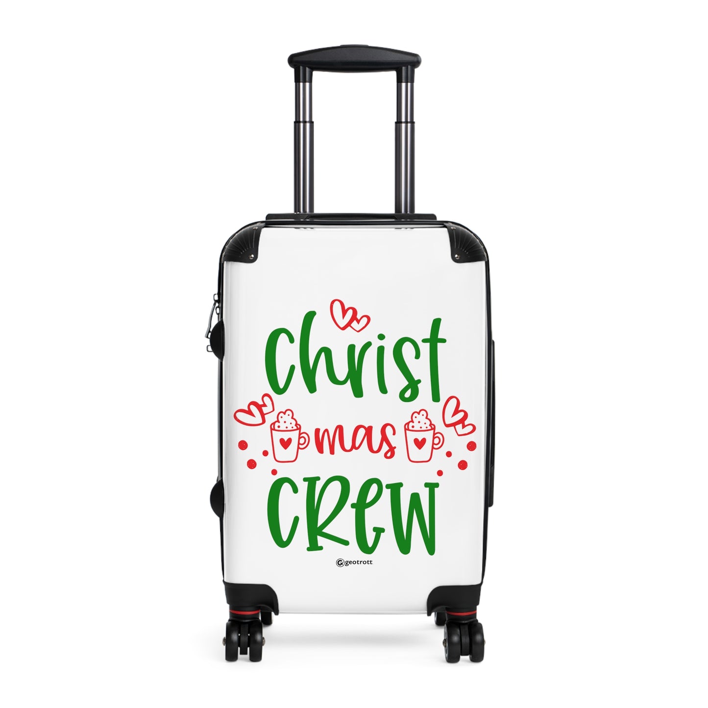Christmas Season Christmas Crew Luggage Bag Rolling Suitcase Spinner