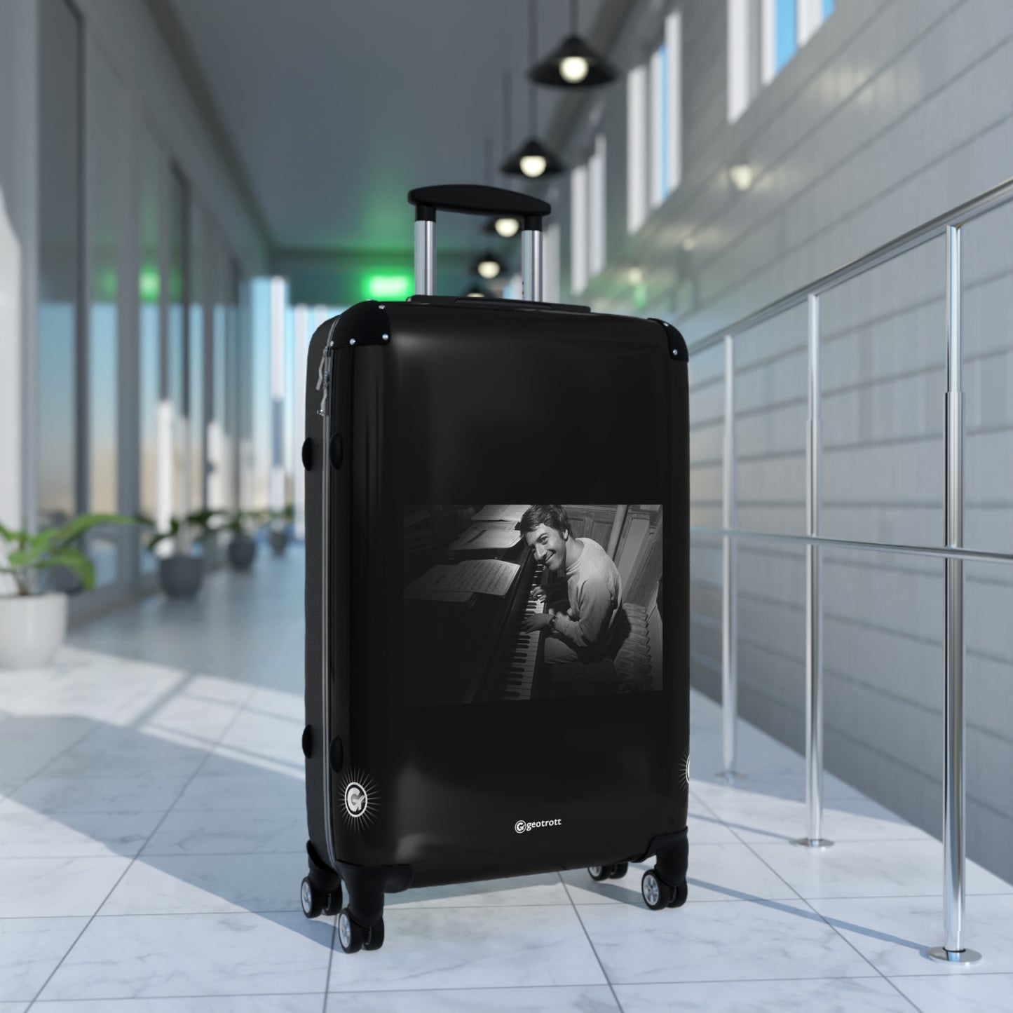Dustin Hoffman 1968 20Th Century Photos Luggage Bag Rolling Suitcase Spinner