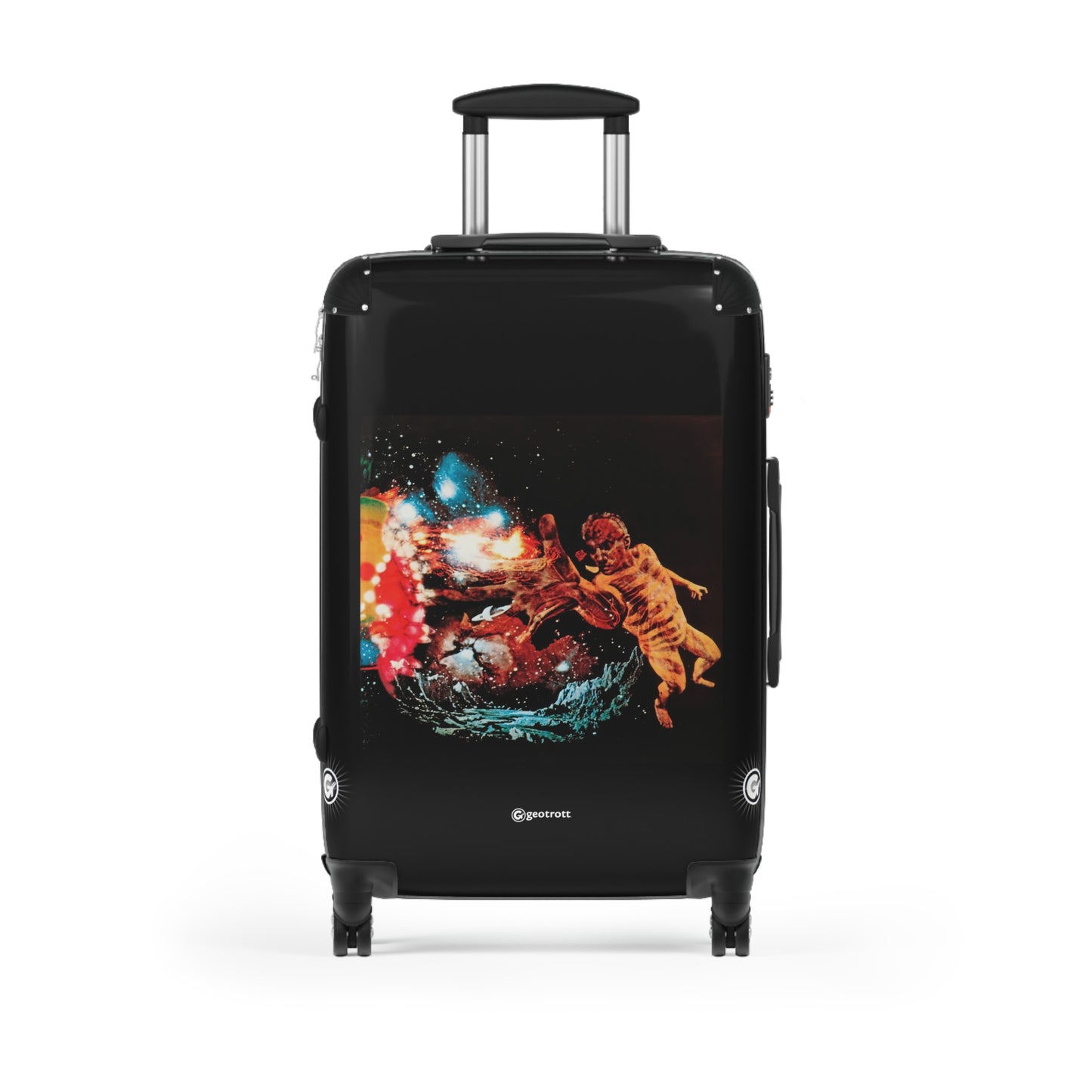 Carlos Santana Music Album "Santana Iii" Luggage Bag Rolling Suitcase Spinner