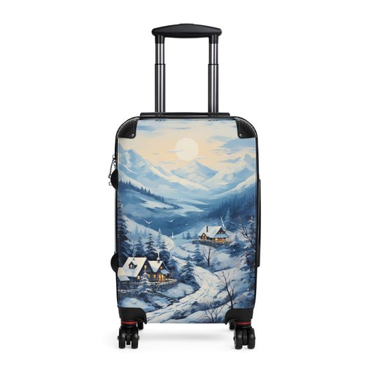 The Snowy Mountain Village At Dusk Cozy Cabins Pine Tre D815F52B-628A-46E4-Aed6-A7Dd0Fd9E17F 3