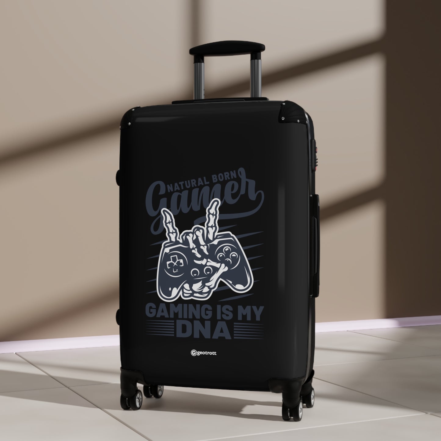 Natural Born Gamer Gaming Is My Dna Gamer Gaming Suitcase