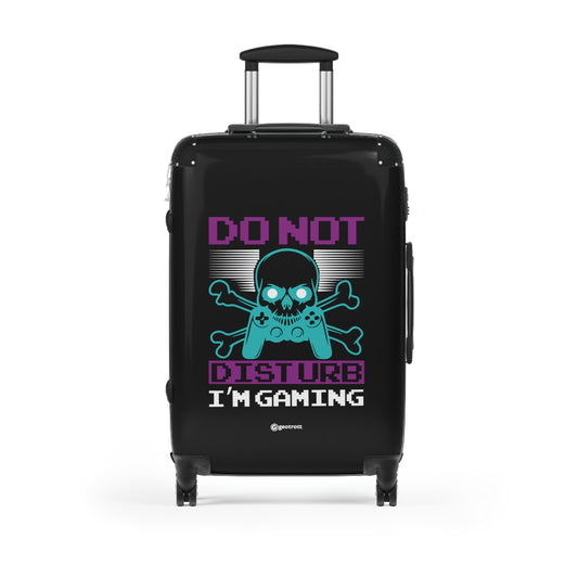 Do Not Disturb I'M Gaming 3 Gamer Gaming Suitcase