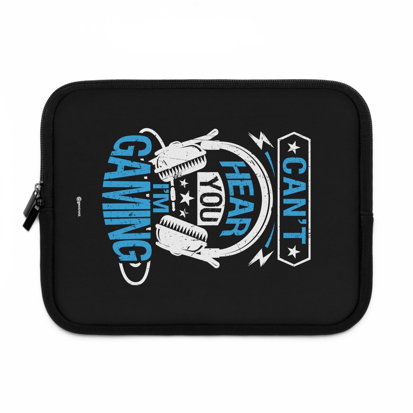 Can'T Hear You I'M Gaming Gamer Gaming Lightweight Smooth Neoprene Laptop Sleeve