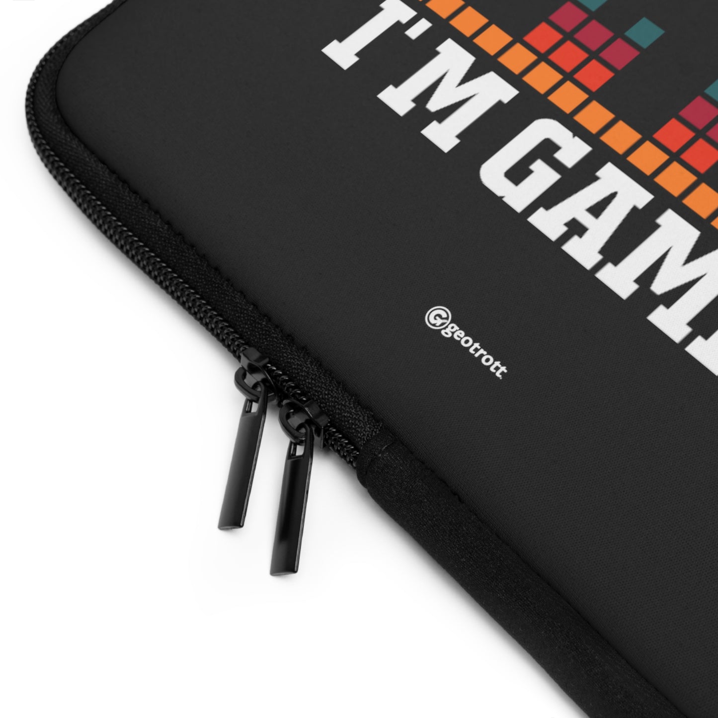 Sorry Can'T Hear You I Am Gaming Gamer Gaming Lightweight Smooth Neoprene Laptop Sleeve
