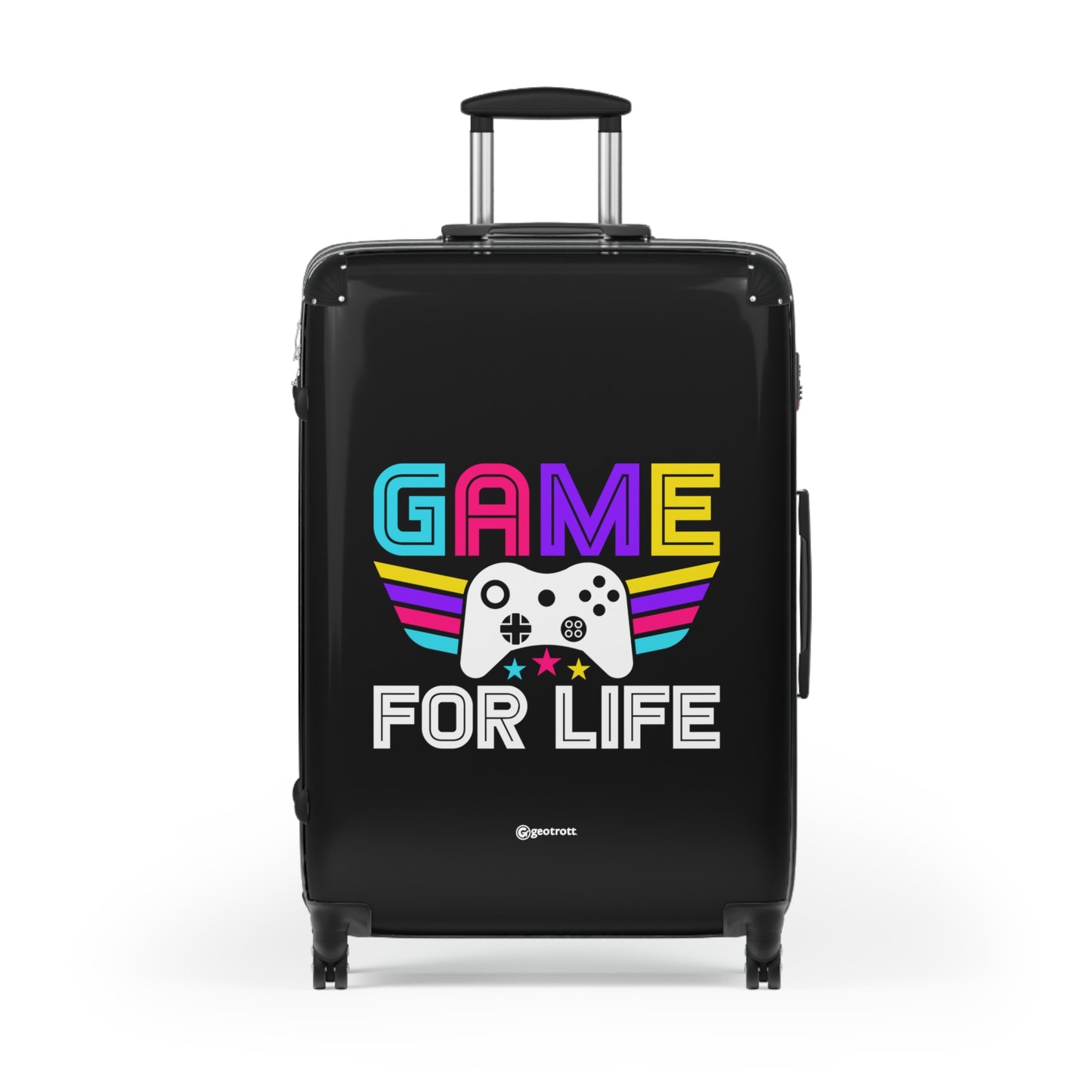 Game For Life Gamer Gaming Suitcase-Bags-Geotrott