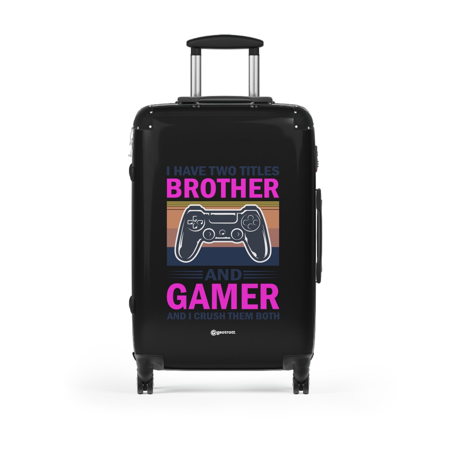 I have two Titles Brother and Gamer and I crush them Both Gamer Gaming Suitcase-Bags-Geotrott