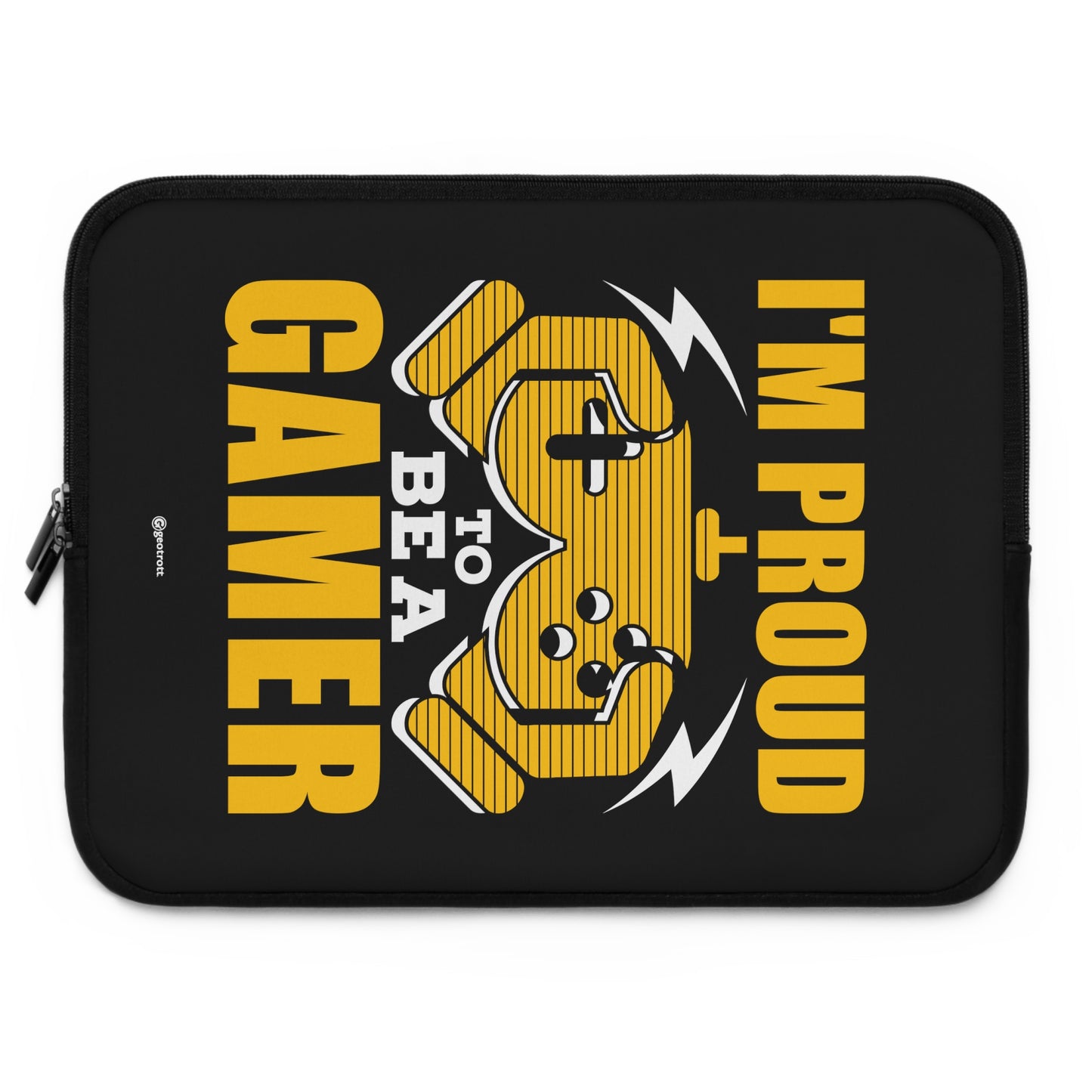 I'M Proud To Be A Gamer Gamer Gaming Lightweight Smooth Neoprene Laptop Sleeve