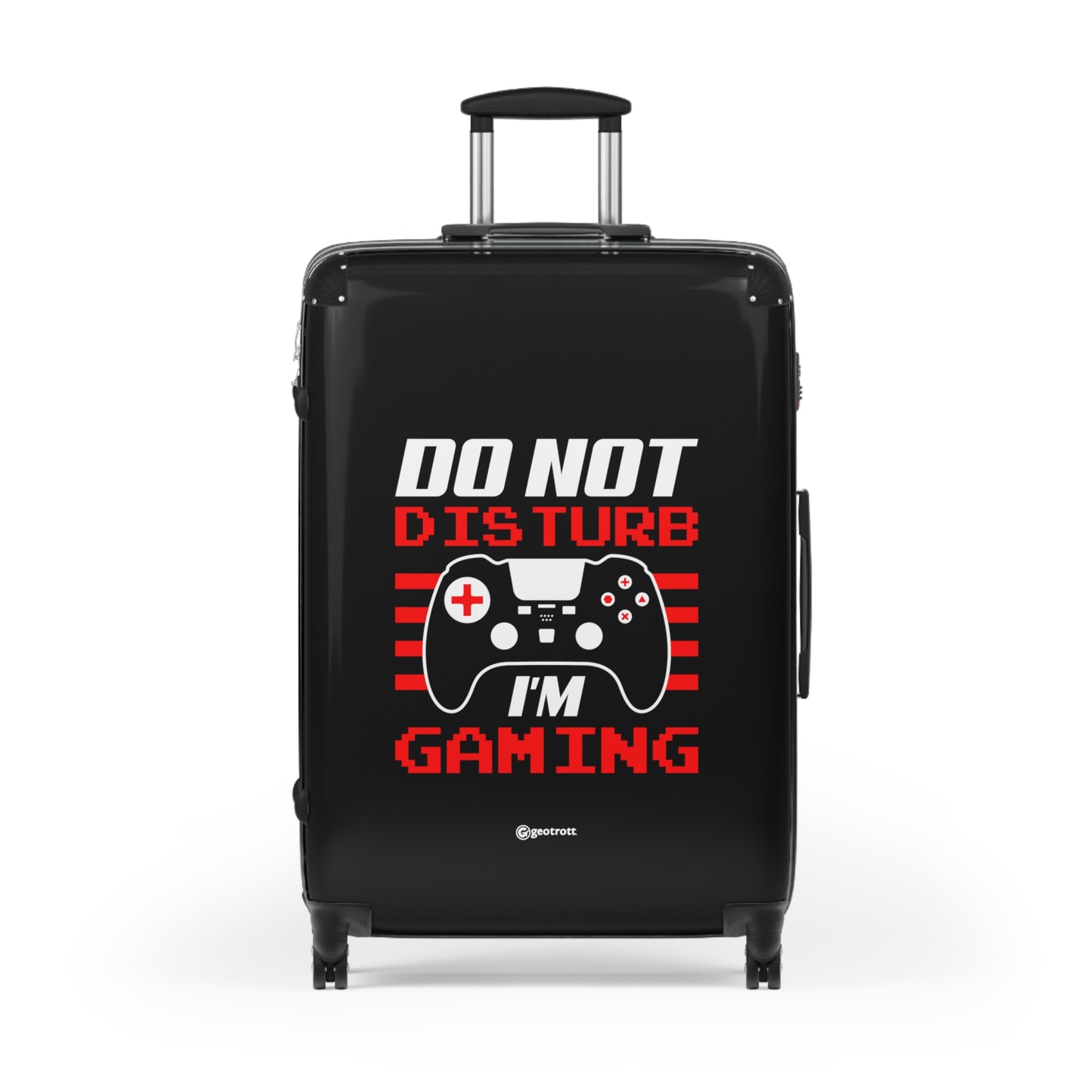 Do Not Disturb I'm Gaming Gamer Gaming Suitcase-Bags-Geotrott