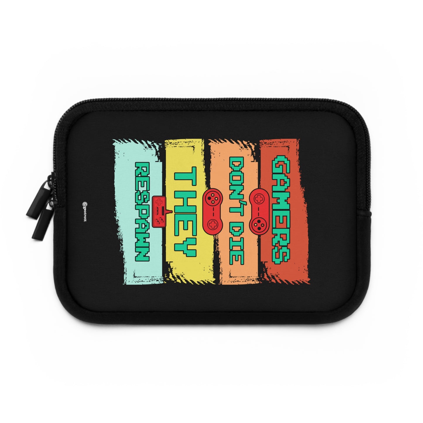 Los jugadores no mueren, son reaparecidos 2 Funda ligera y suave de neopreno para portátil Gamer Gaming