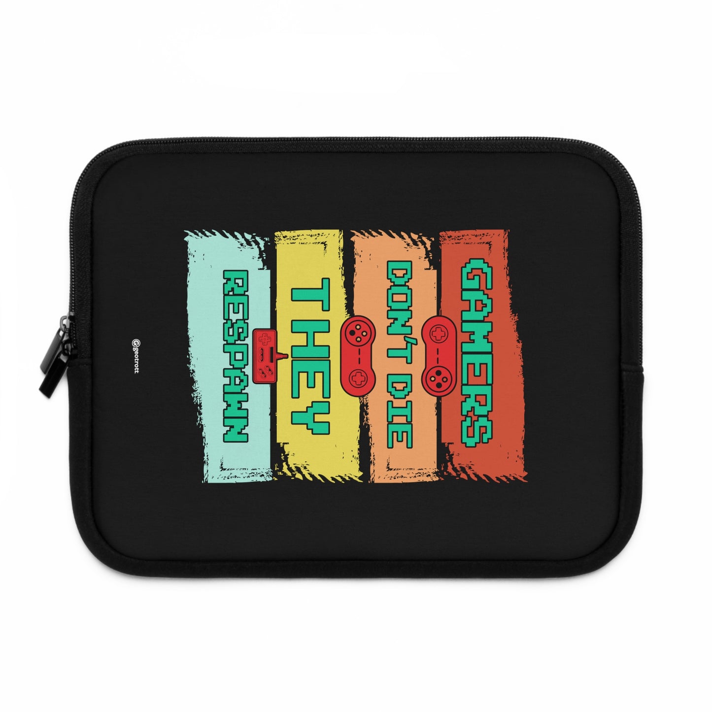 Los jugadores no mueren, son reaparecidos 2 Funda ligera y suave de neopreno para portátil Gamer Gaming