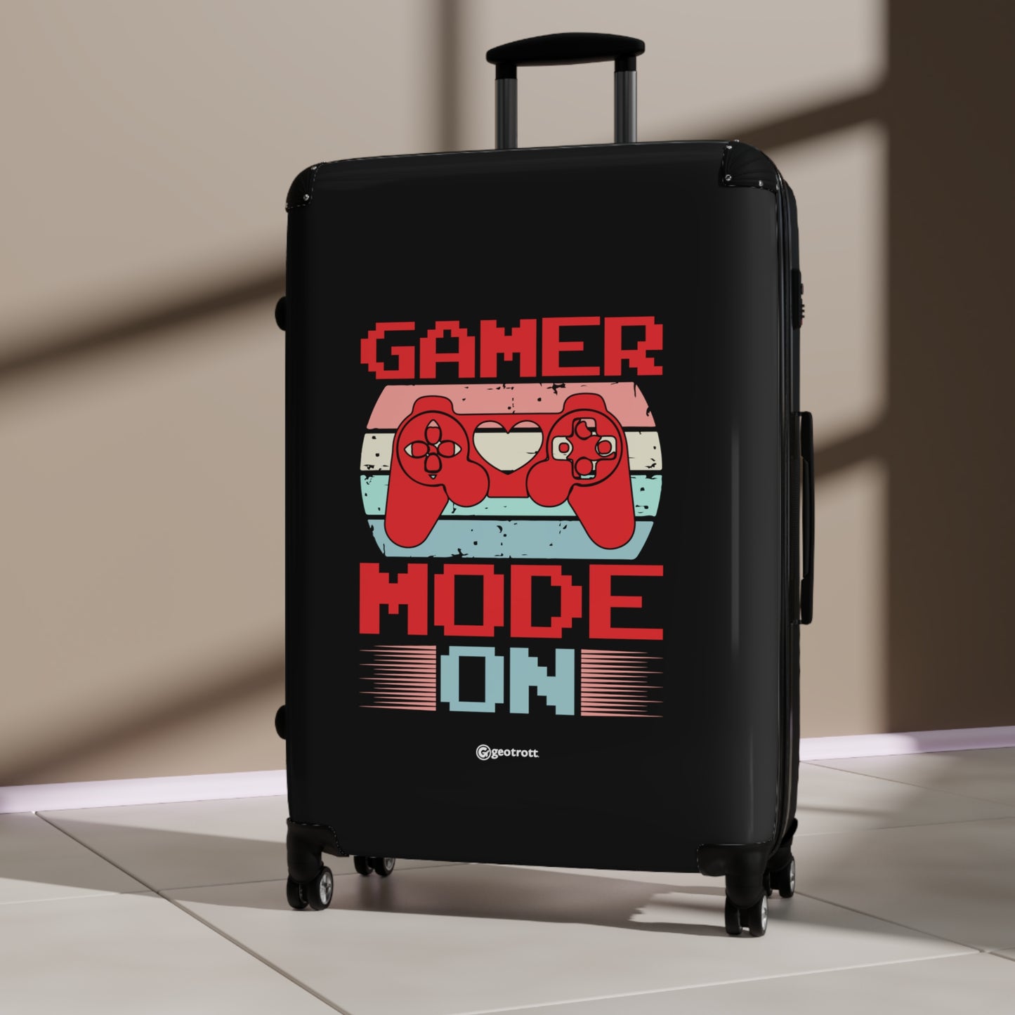 Gamer Mode On Gamer Gaming Suitcase