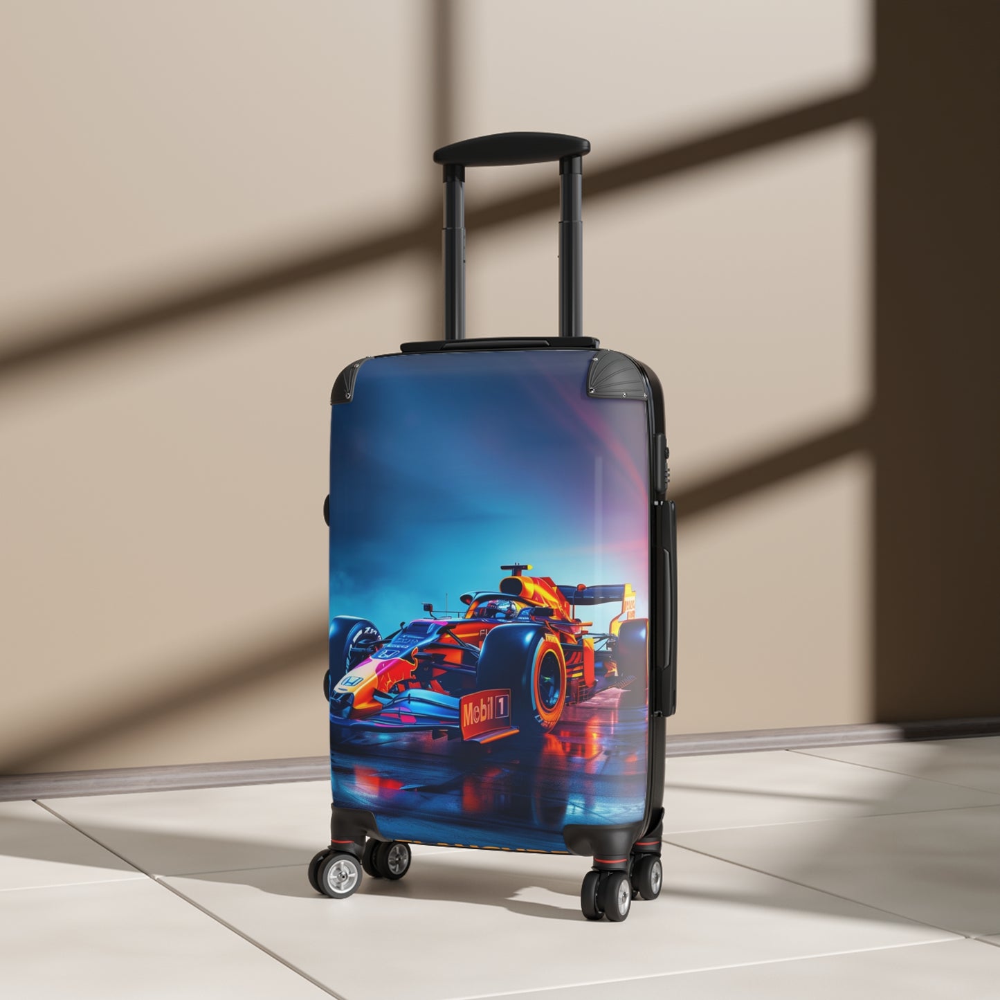 Speed'S Reflection: Formula 1 Red Bull Racing, Vibrant Sky Automotive Art