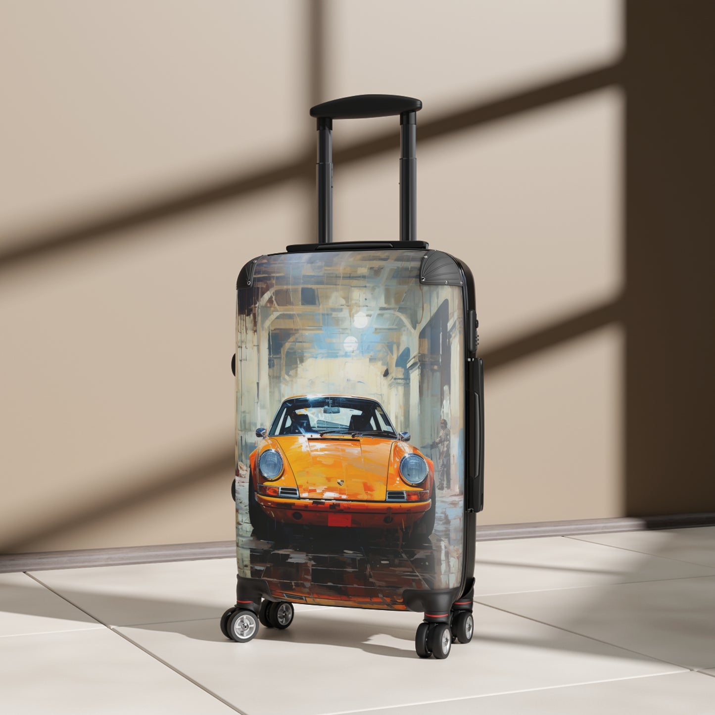 Timeless Icon: Classic Porsche 911, Industrial Elegance, Automotive Art