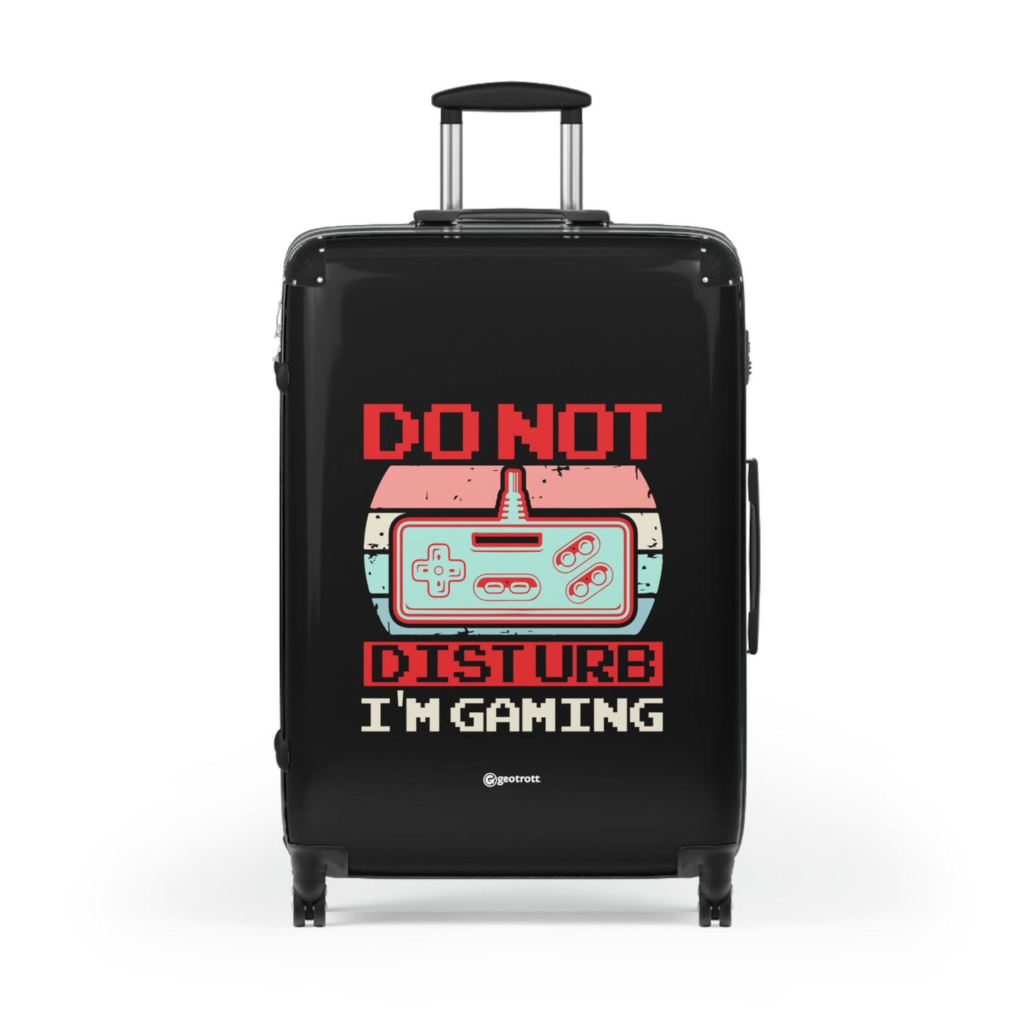 Do not Disturb I'm Gaming Gamer Gaming Suitcase-Bags-Geotrott