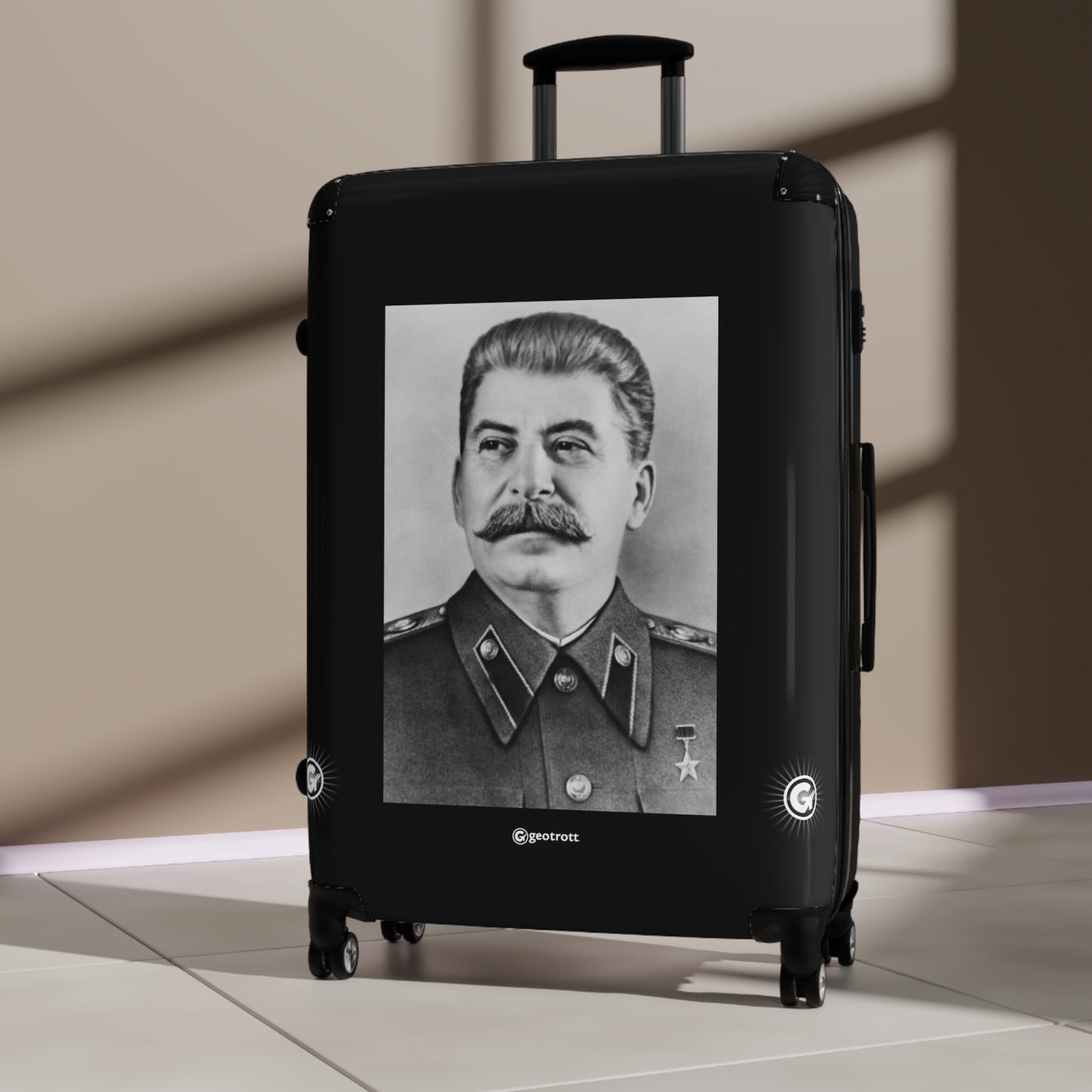 Joseph Vissarionovich Stalin Dictator 20Th Century Photos Luggage Bag Rolling Suitcase Spinner