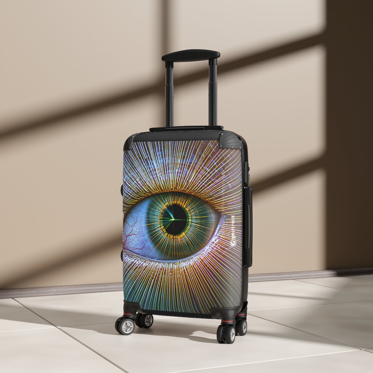 The Violet Eye Behind the Curtain