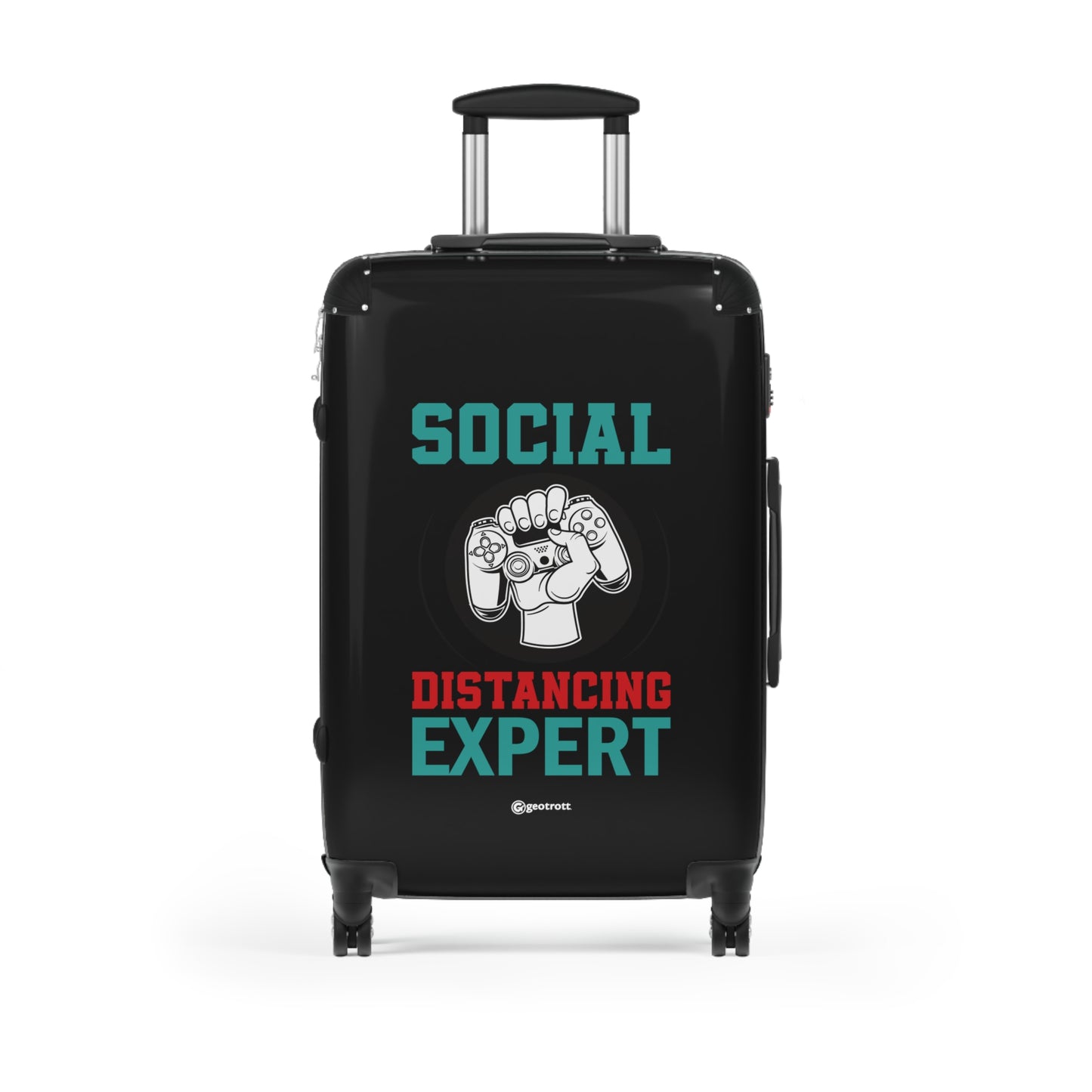 Social Distancing Expert Gamer Gaming Suitcase