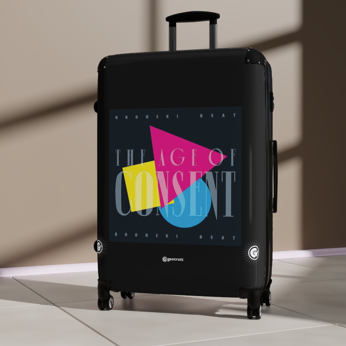 Bronski Beat The Age Of Consent 1984 Luggage Bag Rolling Suitcase Spinner