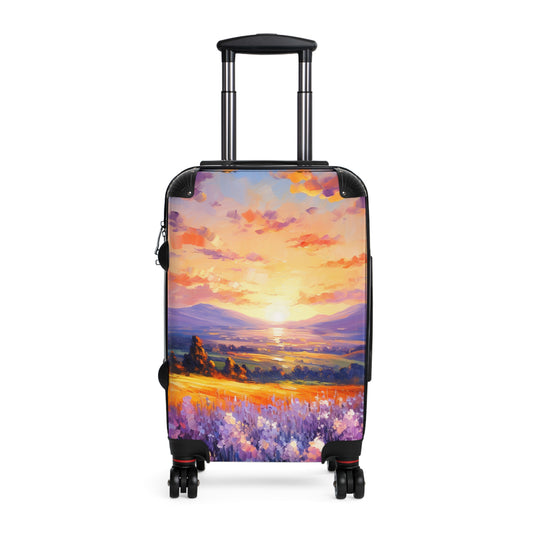 The Sunset Over A Lavender Field Serene Landscape Impre 0B27De7C-5073-41A9-8E2F-1901C10Bfeee 3