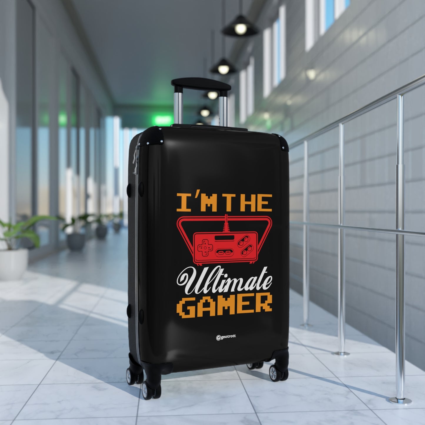 I am the Ultimate Gamer Gaming Suitcase-Bags-Geotrott