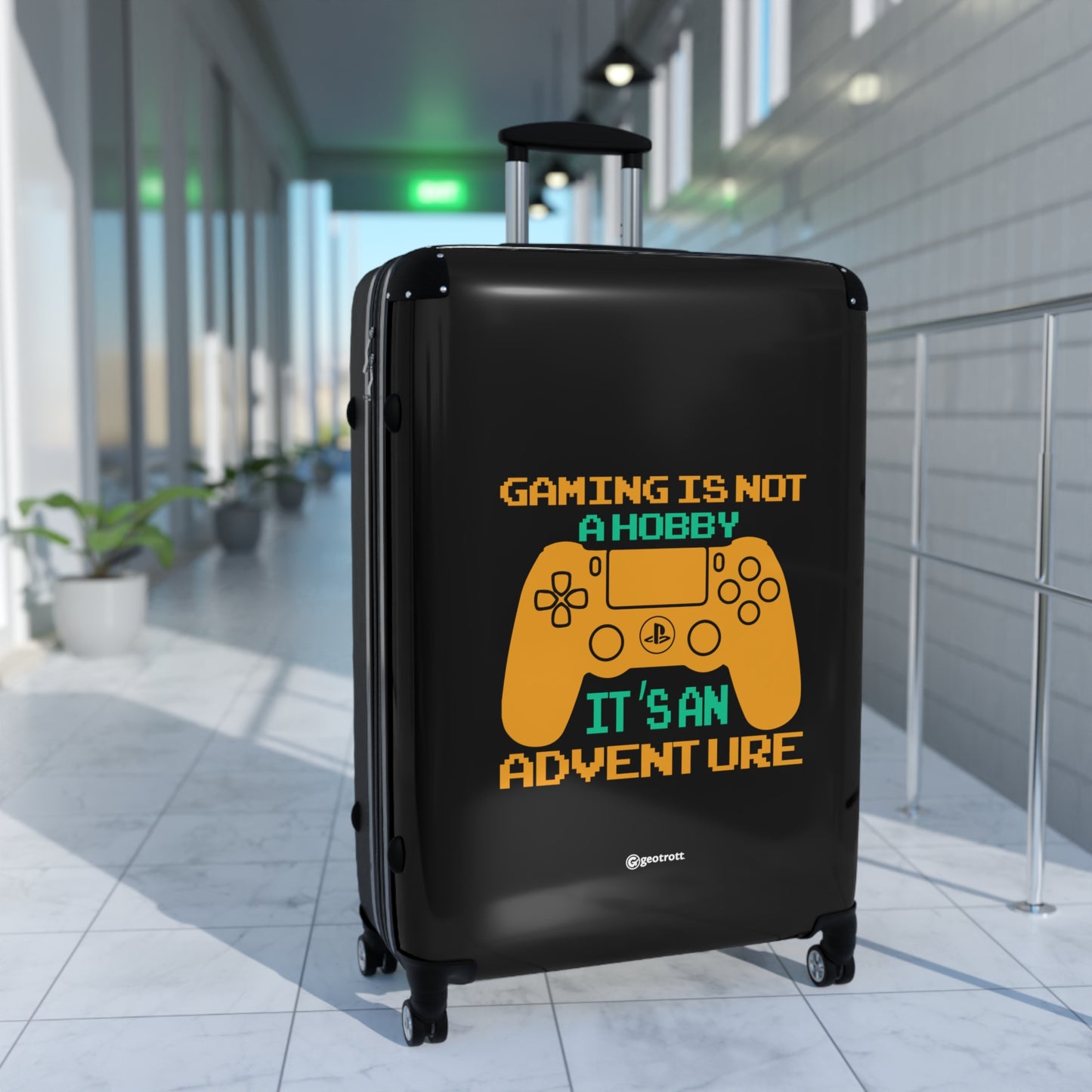 Gaming is not a Hobby it's an Adventure Gamer Gaming Suitcase