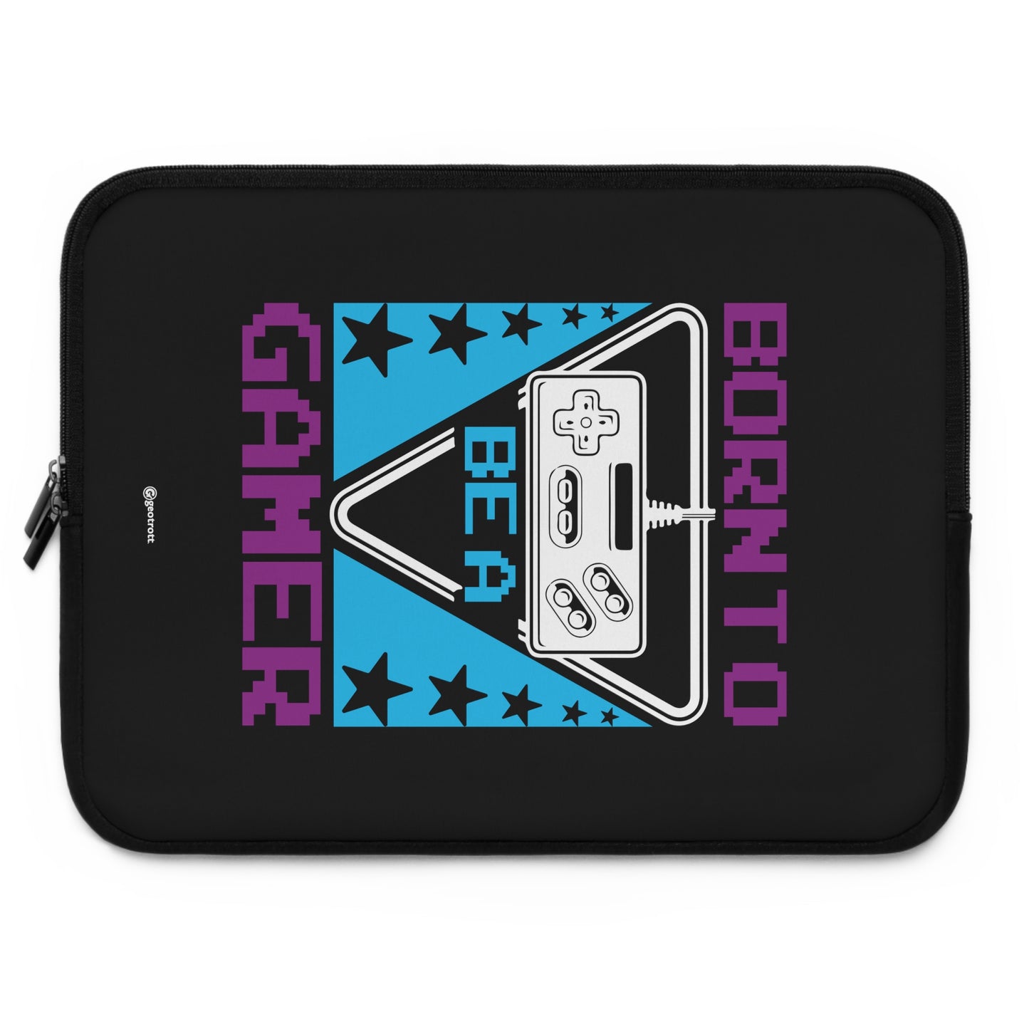 Born To Be A Gamer Gamer Gaming Lightweight Smooth Neoprene Laptop Sleeve