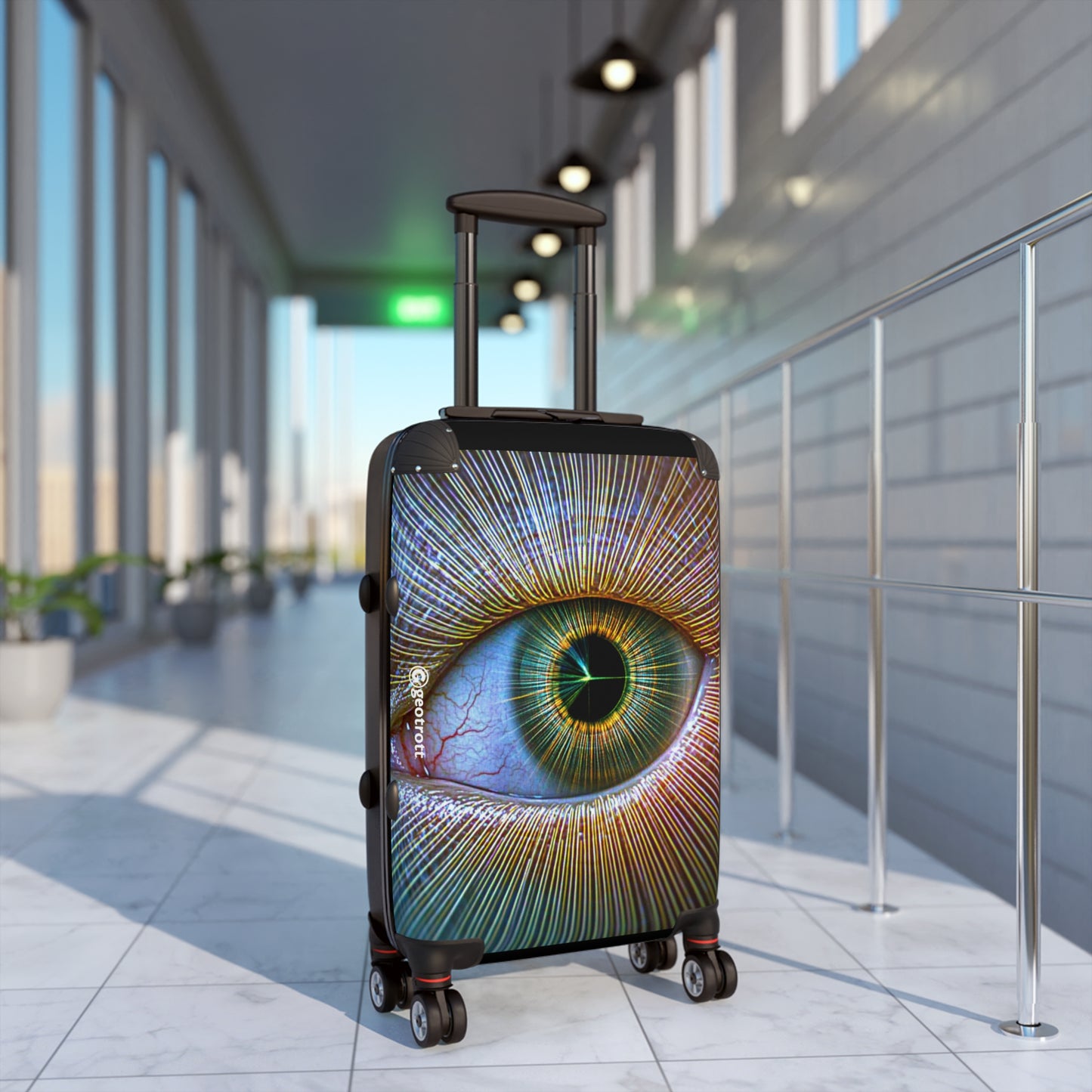 The Violet Eye Behind the Curtain
