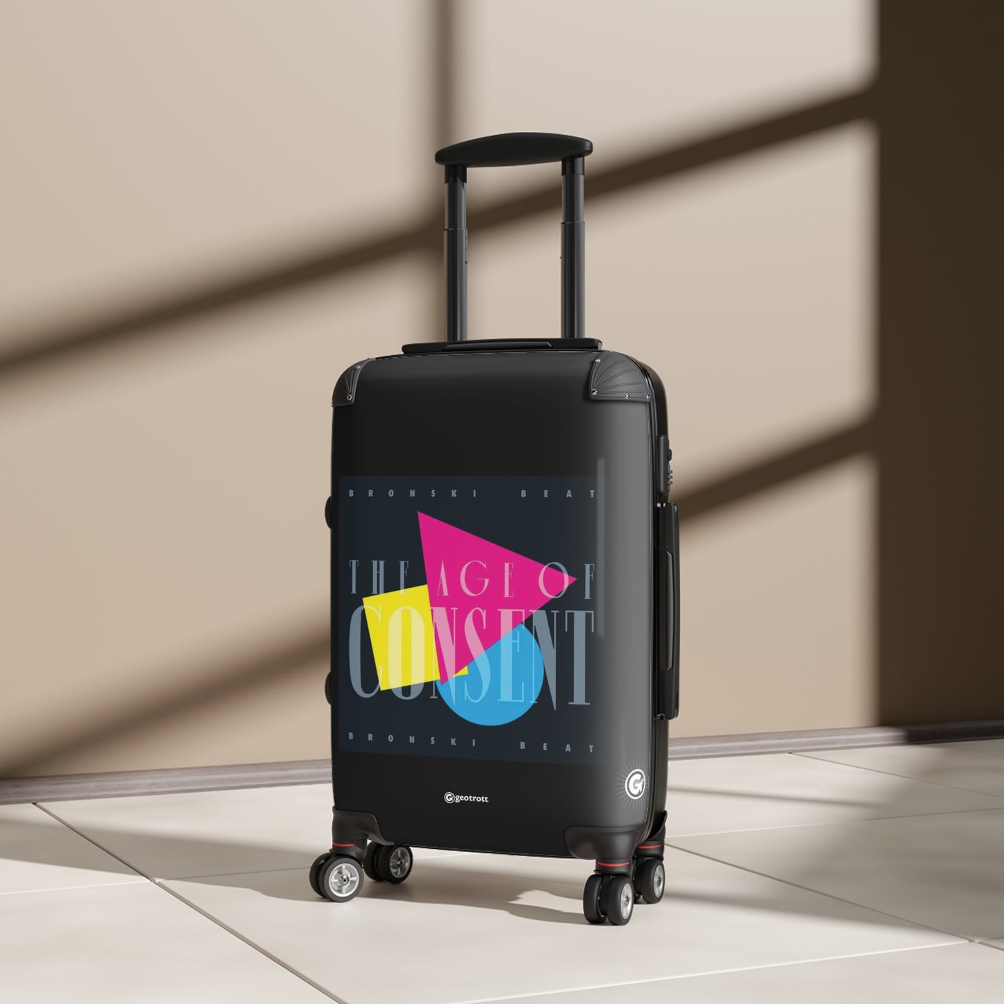 Bronski Beat The Age Of Consent 1984 Luggage Bag Rolling Suitcase Spinner
