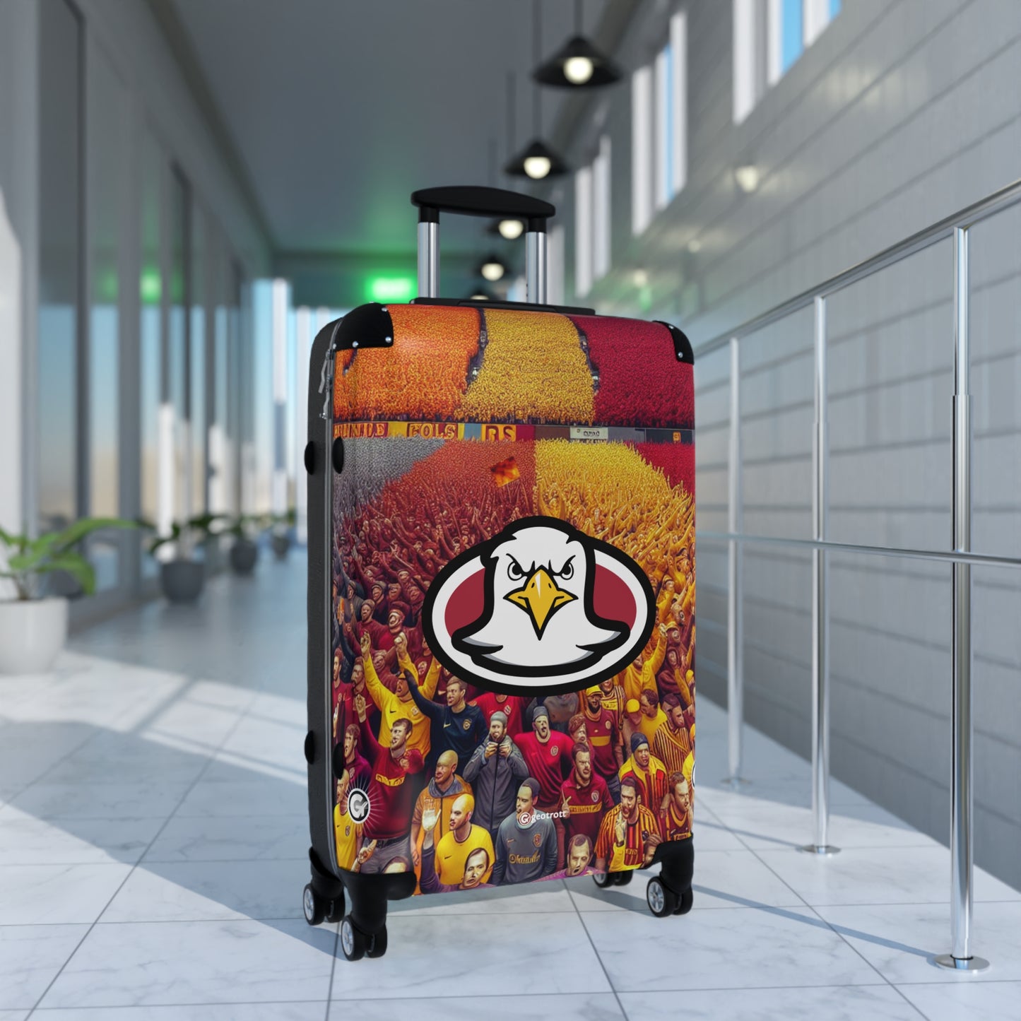 Boston College Eagles American Football Team University College Teams Luggage Bag Rolling Suitcase Spinner