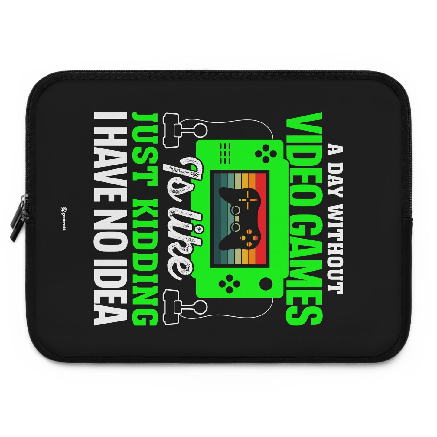 Copy Of Copy Of Copy Of Gamer Gaming Lightweight Smooth Neoprene Laptop Sleeve