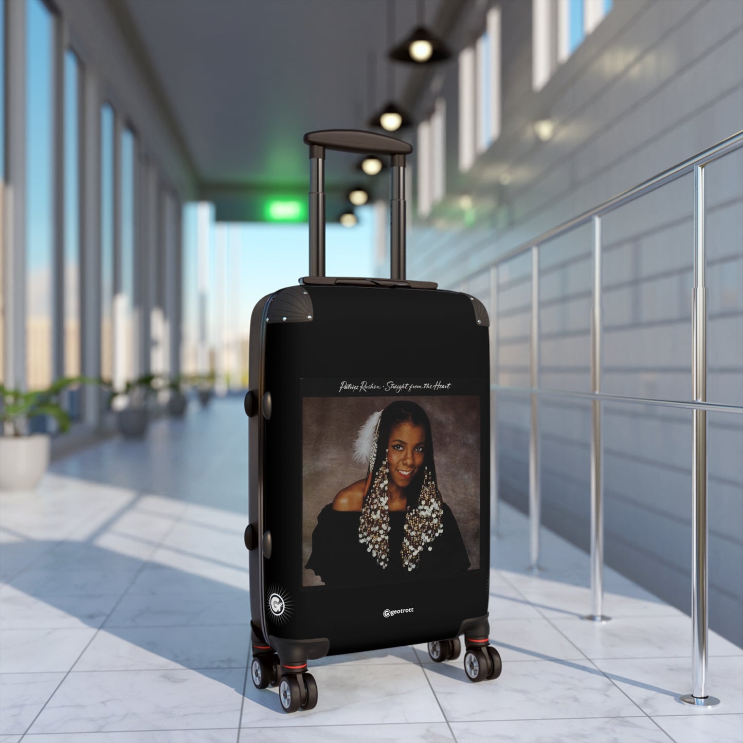 Patrice Rushen Straight From The Heart 1982 Luggage Bag Rolling Suitcase Spinner