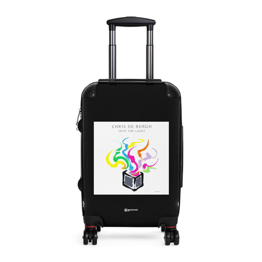 Chris De Burgh Into The Light Eighties Music Album Luggage Bag Rolling Suitcase Spinner