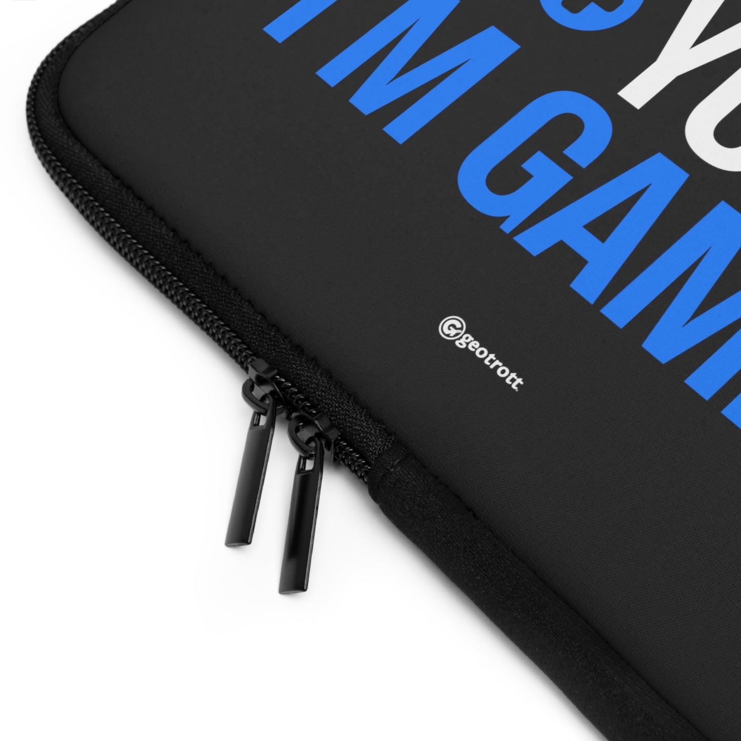 Sorry I can't hear you I'm Gaming Gamer Gaming Lightweight Smooth Neoprene Laptop Sleeve