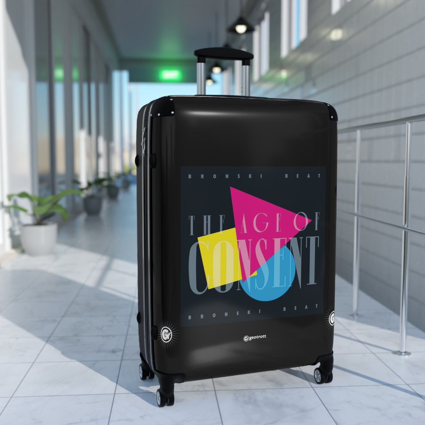 Bronski Beat The Age Of Consent 1984 Luggage Bag Rolling Suitcase Spinner