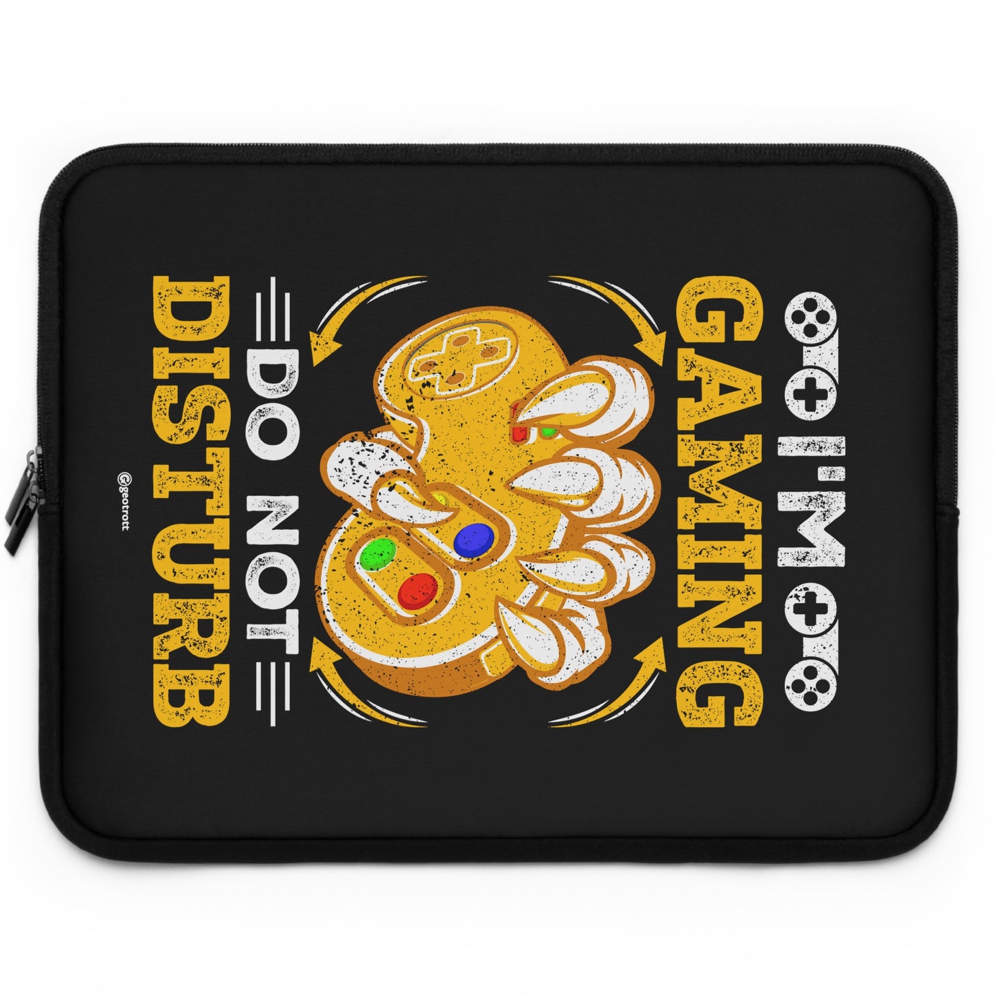 I'M Gaming Do Not Disturb Gamer Gaming Lightweight Smooth Neoprene Laptop Sleeve