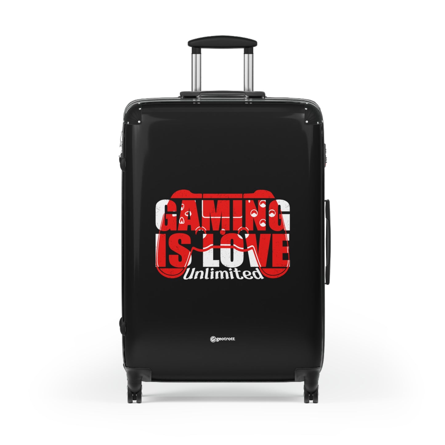 Gaming Is Love Unlimited Gamer Gaming Suitcase