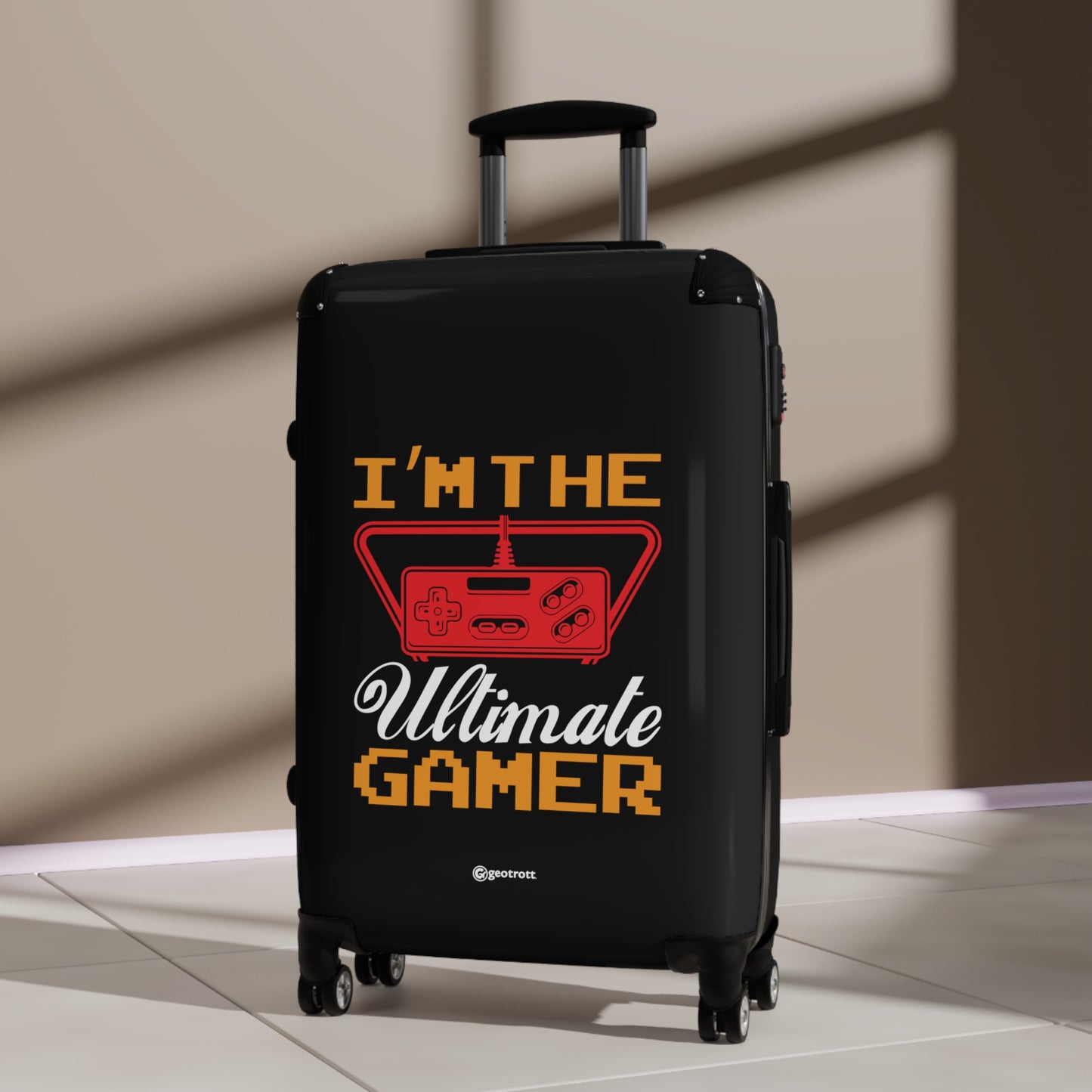 I am the Ultimate Gamer Gaming Suitcase-Bags-Geotrott
